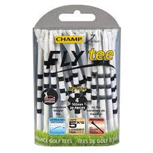 Load image into Gallery viewer, Champ Zarma My Hite Striped Golf Tees - 25 Pack